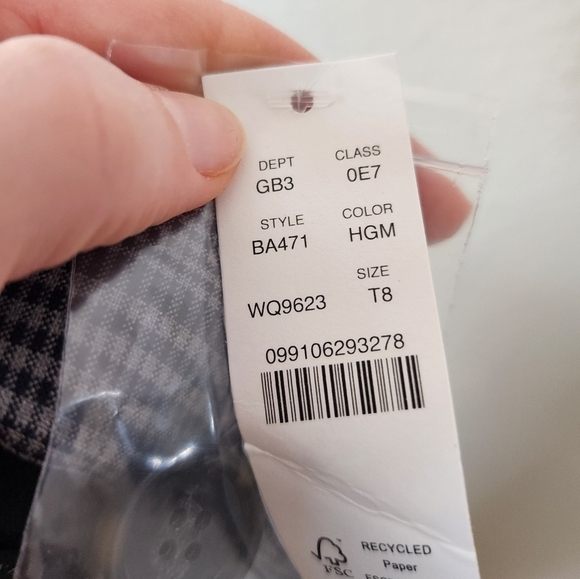 J Crew Plaid Sommerset Italian Wool Stretch Blazer Jacket 8T NWT - Picture 5 of 7